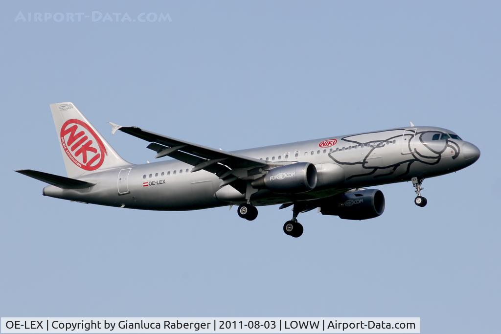 OE-LEX, 2006 Airbus A320-214 C/N 2867, NIKI @ VIE