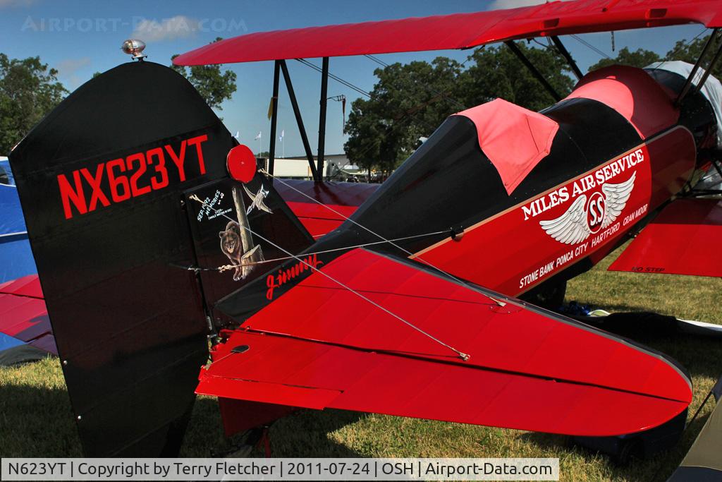 N623YT, 2004 Stearman 4-E Junior Speedmail C/N 623, 2004 Sorge Steven D SPEEDMAIL SPECIAL, c/n: 623