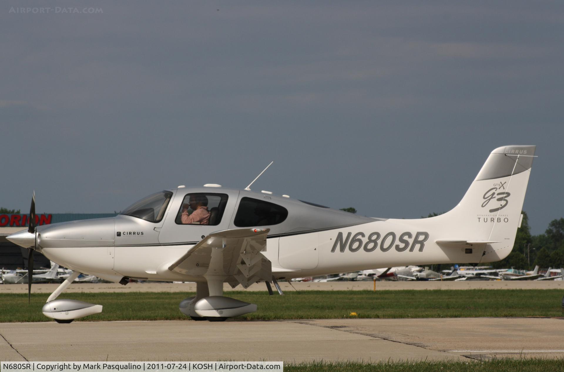 N680SR, 2007 Cirrus SR22 C/N 2808, Cirrus SR22