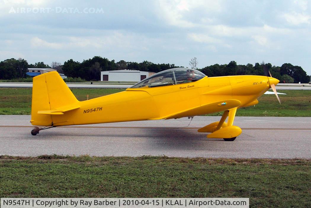 N9547H, 2007 Vans RV-4 C/N 1654, Van's RV-4 [1654] Lakeland-Linder~N 15/04/2010.