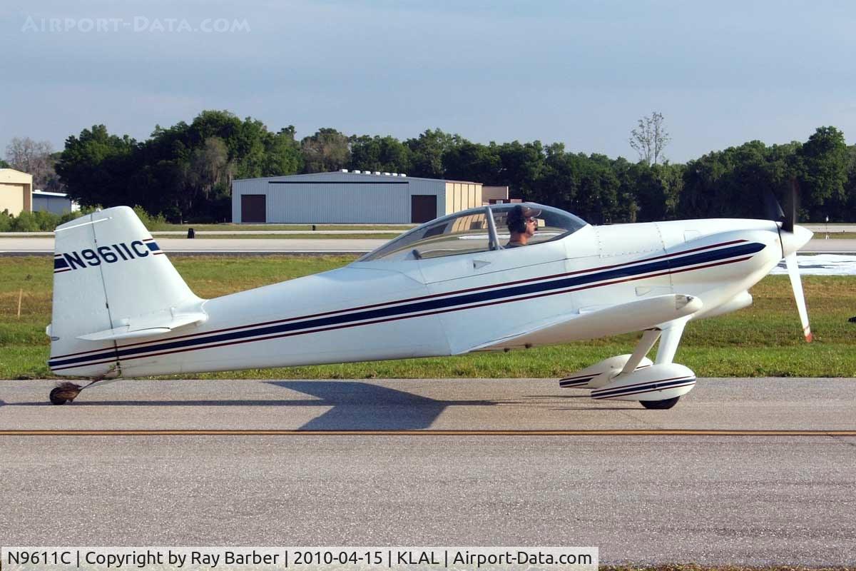 N9611C, 1997 Vans RV-4 C/N 1, Van's RV-4 [1] Lakeland-Linder~N 15/04/2010.