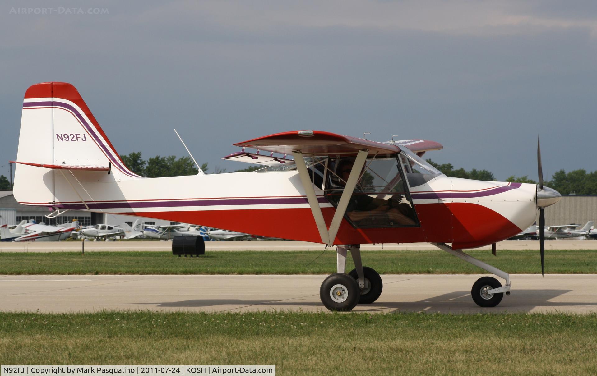 N92FJ, Skystar Kitfox Series 7 C/N S70211-018, Kitfox Series 7