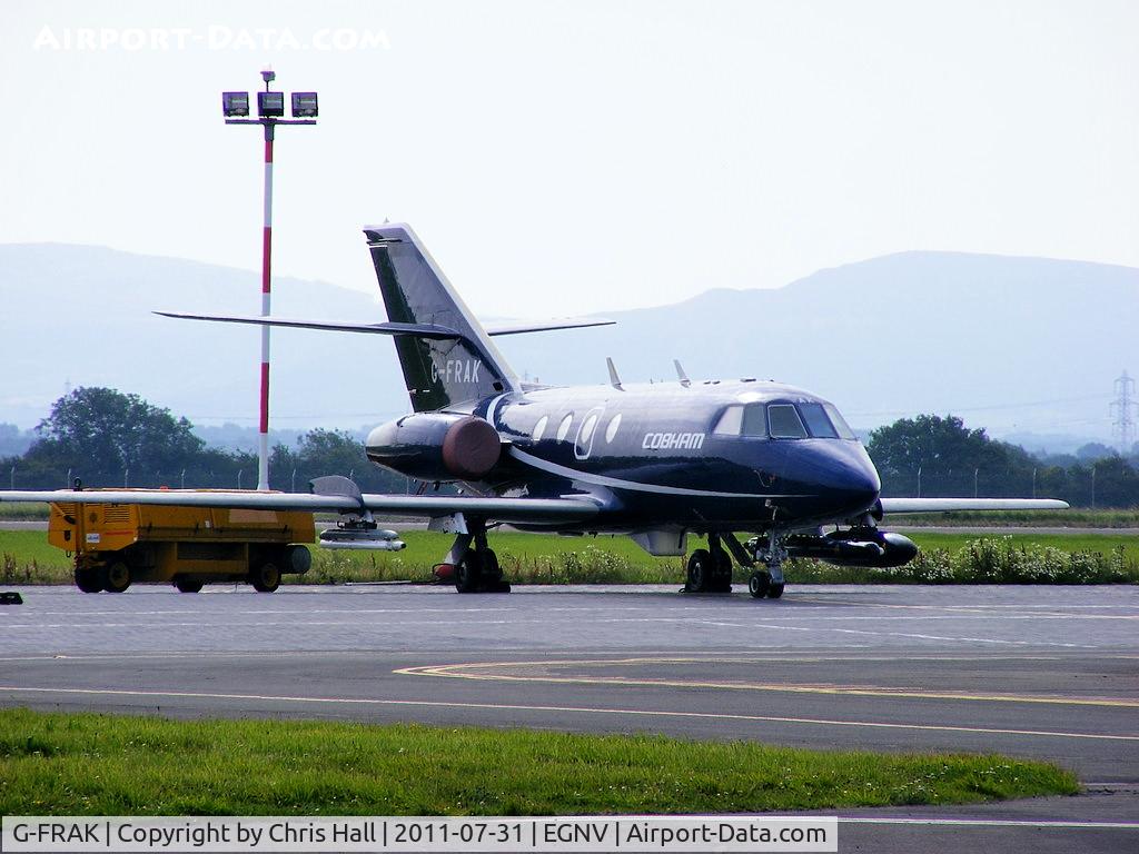 G-FRAK, 1969 Dassault Falcon 20D C/N 213, Cobham Aviation