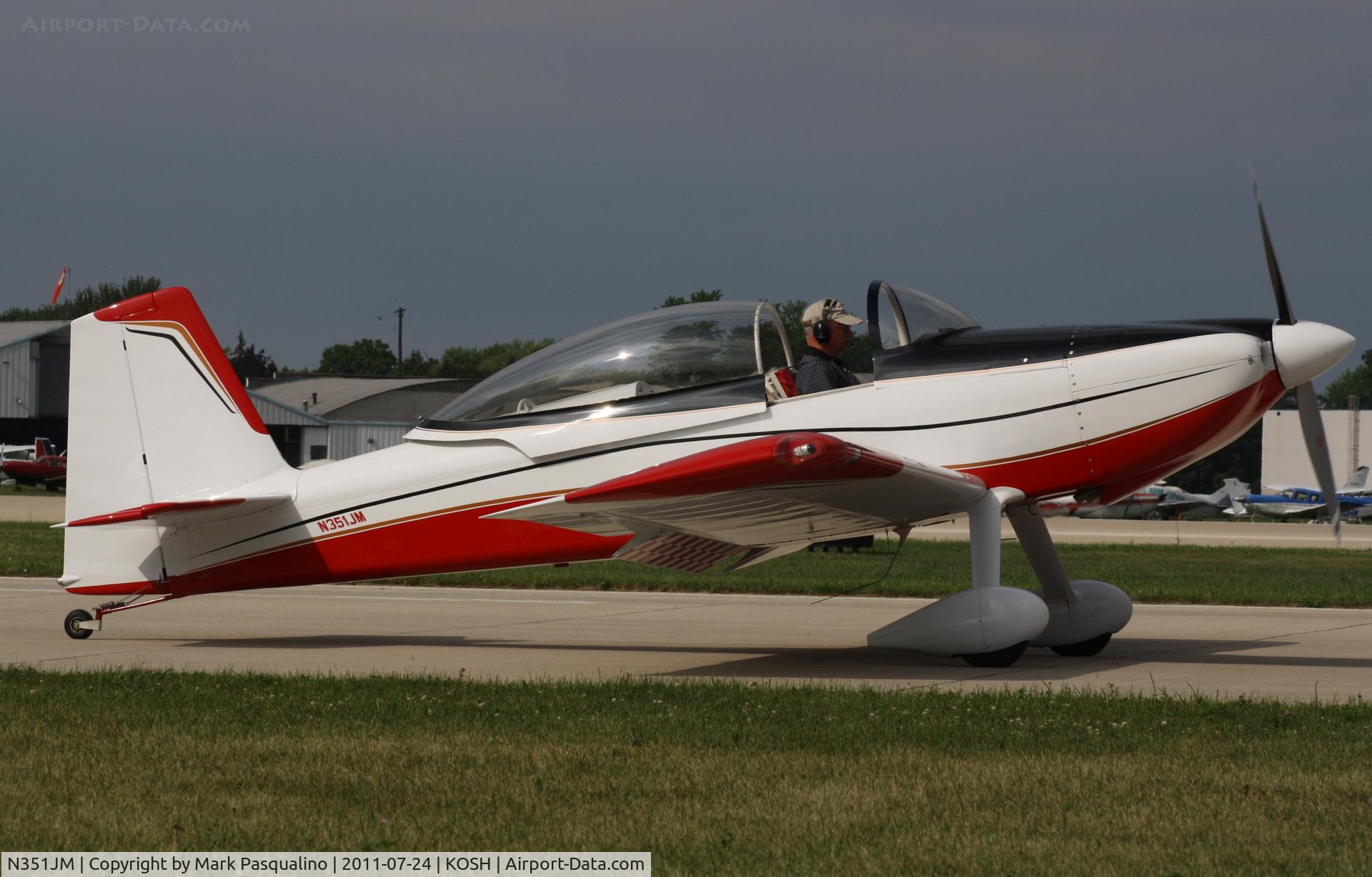 N351JM, Vans RV-8 C/N 81655, Vans RV-8