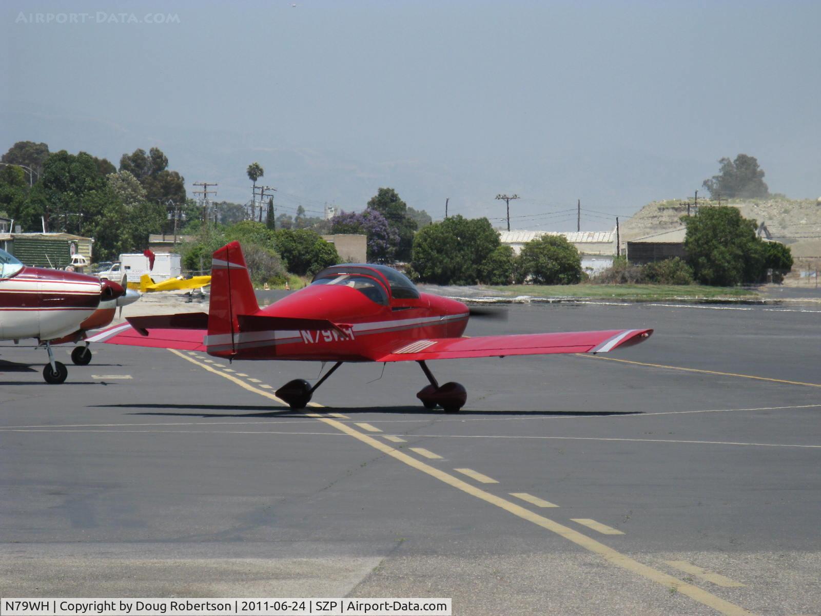 N79WH, 1998 Vans RV-6A C/N 21611, 1998 Hastings VAN's RV-6A, Lycoming O-320, taxi