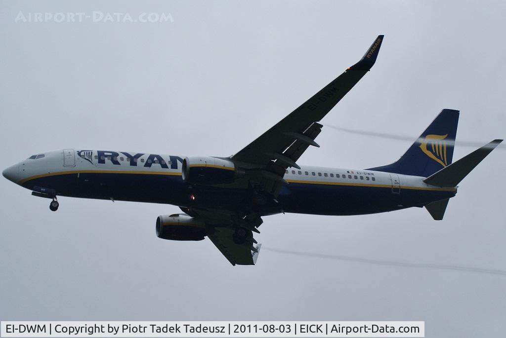 EI-DWM, 2007 Boeing 737-8AS C/N 36080, Cork.