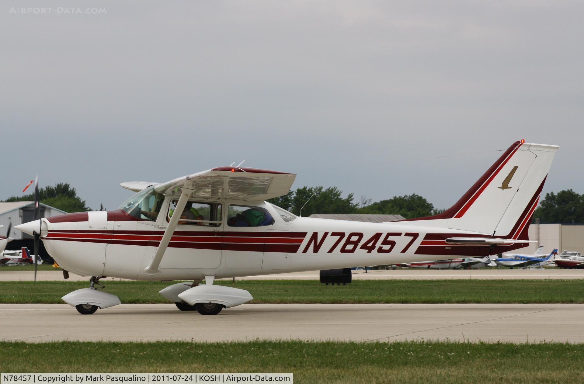N78457, 1968 Cessna 172K Skyhawk C/N 17257623, Cessna 172K