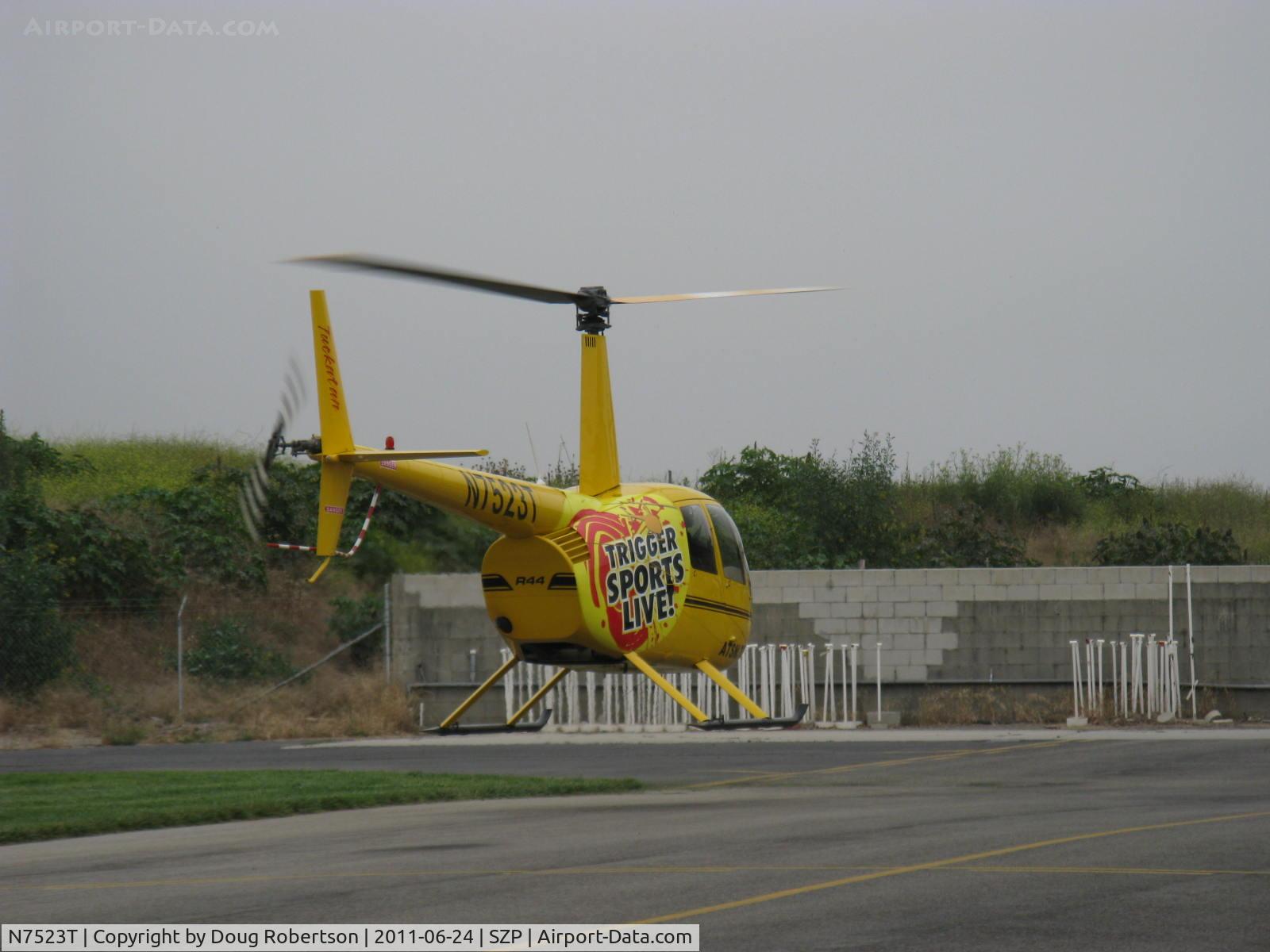 N7523T, 2004 Robinson R44 Raven II C/N 10311, 2004 Robinson R44 RAVEN II, Lycoming IO-540 derated to 245 Hp for 5 minutes, 205 Hp continuous, near approach