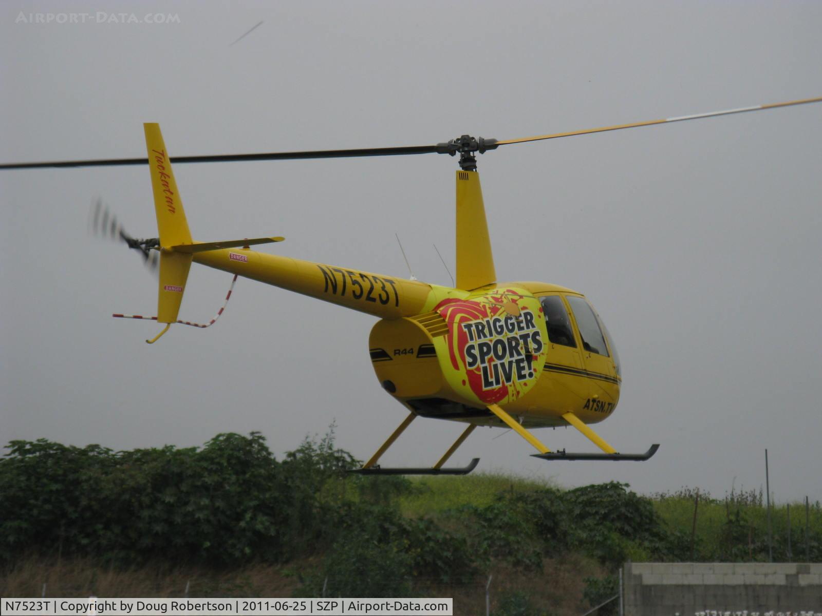 N7523T, 2004 Robinson R44 Raven II C/N 10311, 2004 Robinson R44 RAVEN II, Lycoming IO-540 derated to 245 Hp for 5 minutes, 205 Hp continuous, approach