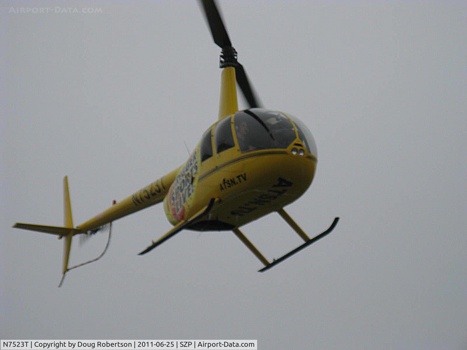N7523T, 2004 Robinson R44 Raven II C/N 10311, 2004 Robinson R44 RAVEN II, Lycoming IO-540 derated to 245 Hp for 5 minutes, 205 Hp continuous, approach