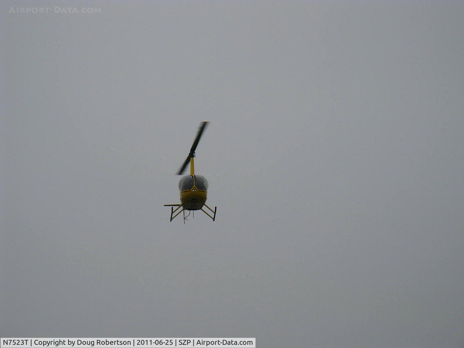 N7523T, 2004 Robinson R44 Raven II C/N 10311, 2004 Robinson R44 RAVEN II, Lycoming IO-540 derated to 245 Hp for 5 minutes, 205 Hp continuous, approach