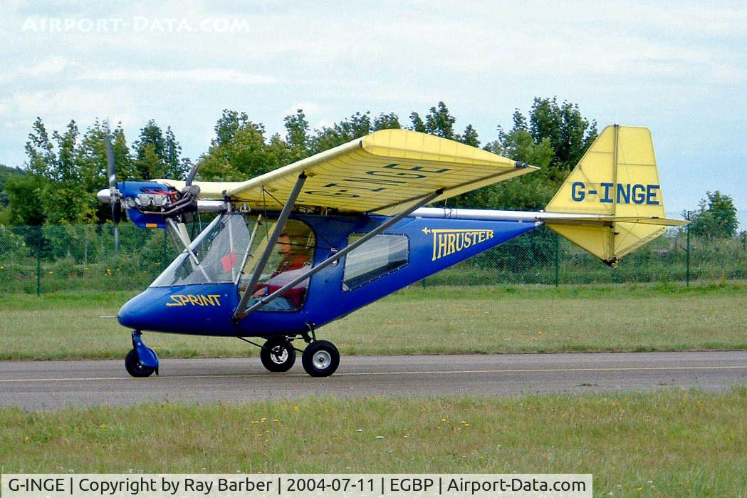 G-INGE, 1999 Thruster T600N C/N 9039-T600N-033, Thruster T600N Sprint [9039-T600N-033] Kemble~G 11/07/2004.