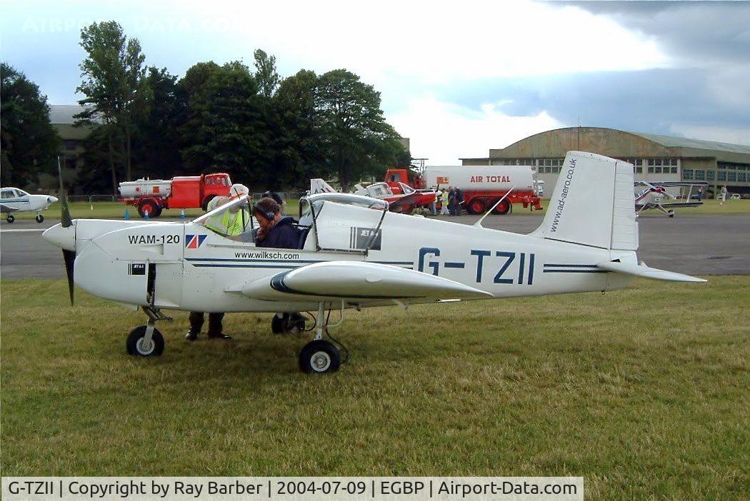 G-TZII, 2003 Thorp T-211 Thorpedo C/N PFA 305-13285, Thorp T.211 [PFA 305-13285] Kemble~G 09/07/2004.