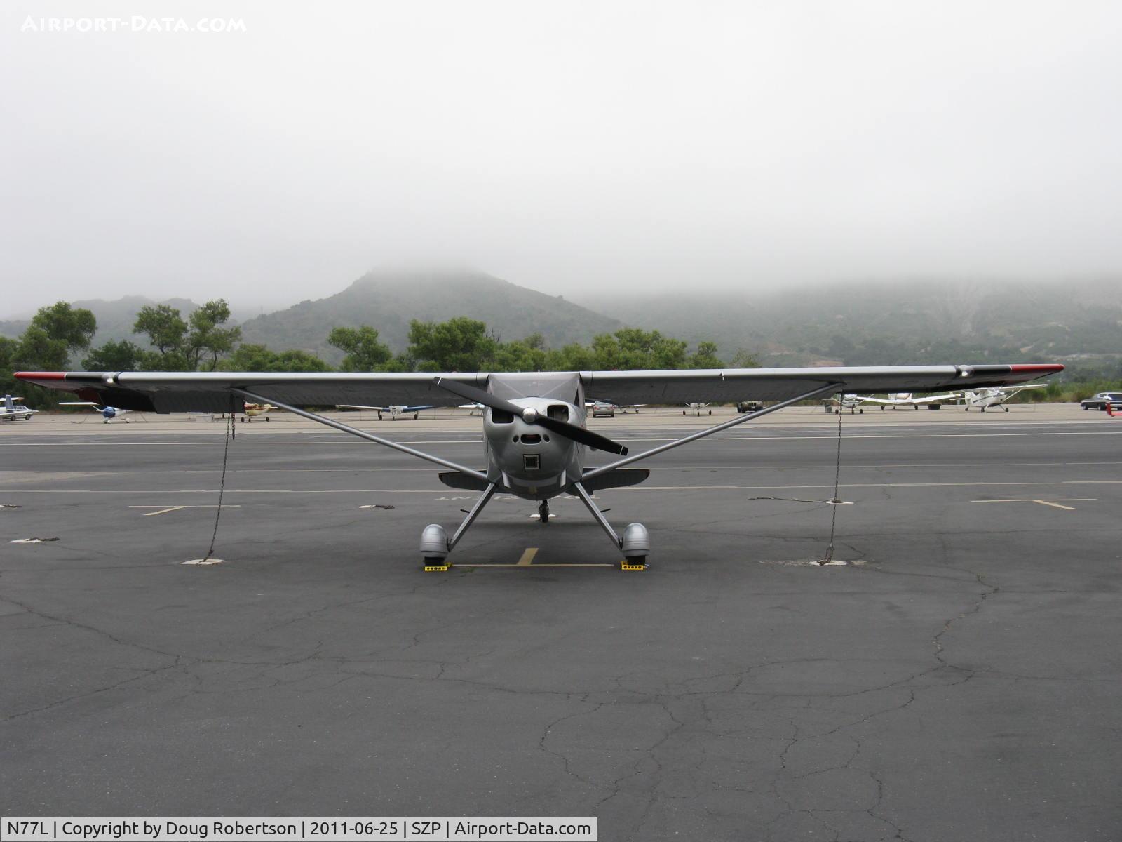 N77L, 1948 Luscombe 8A C/N 6339, 1948 Luscombe 8A, Continental C90 90 Hp