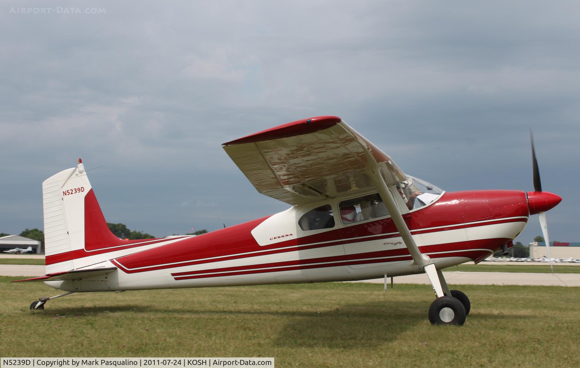 N5239D, 1957 Cessna 180A C/N 50137, Cessna 180A