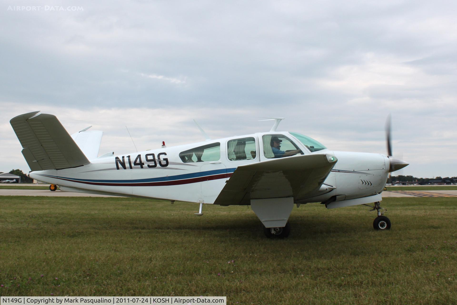N149G, 1966 Beech V35 Bonanza C/N D-8100, Beech V35