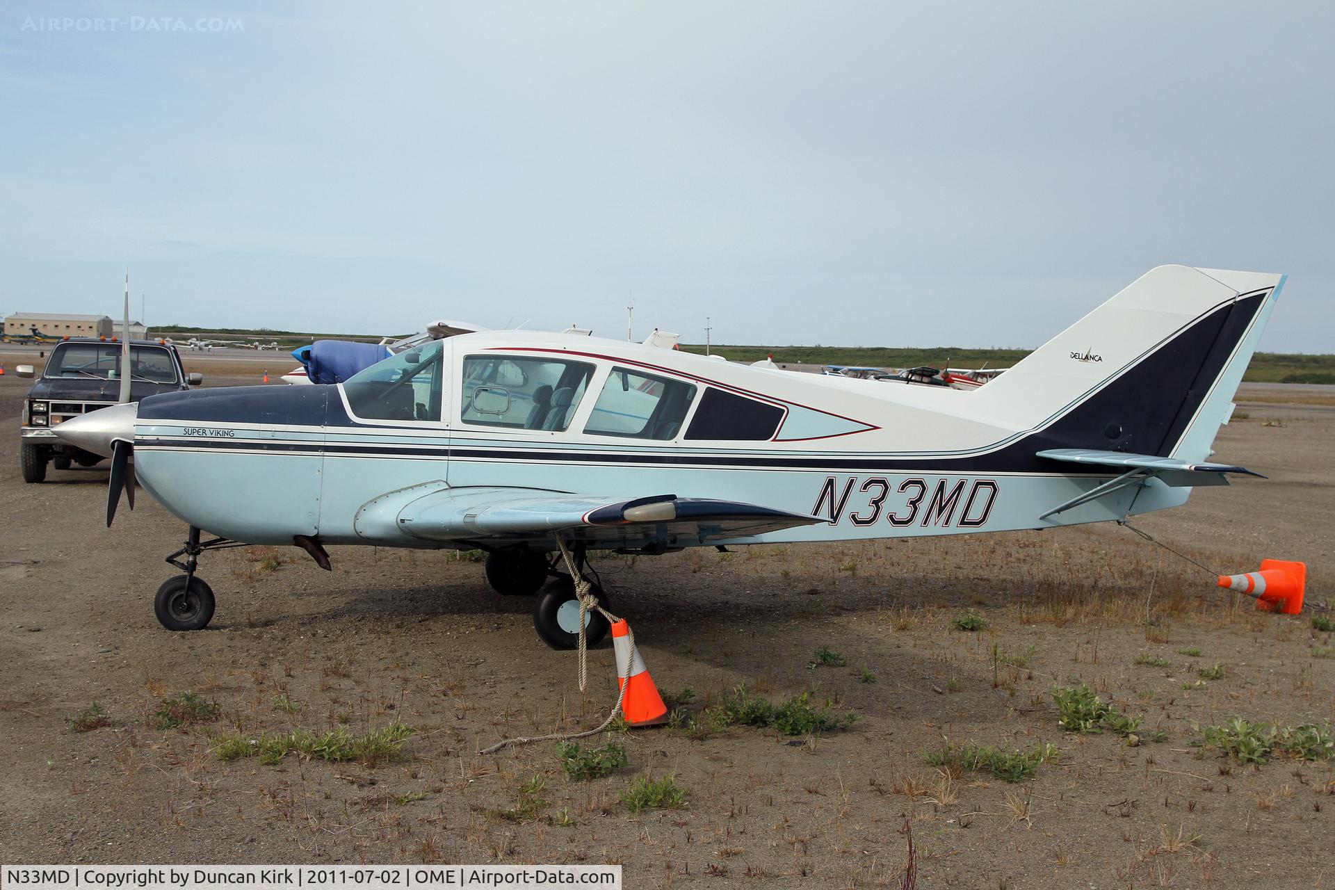 N33MD, 1971 Bellanca 17-30A Viking C/N 71-30401, The only one of its type I can remember seeing in Alaska
