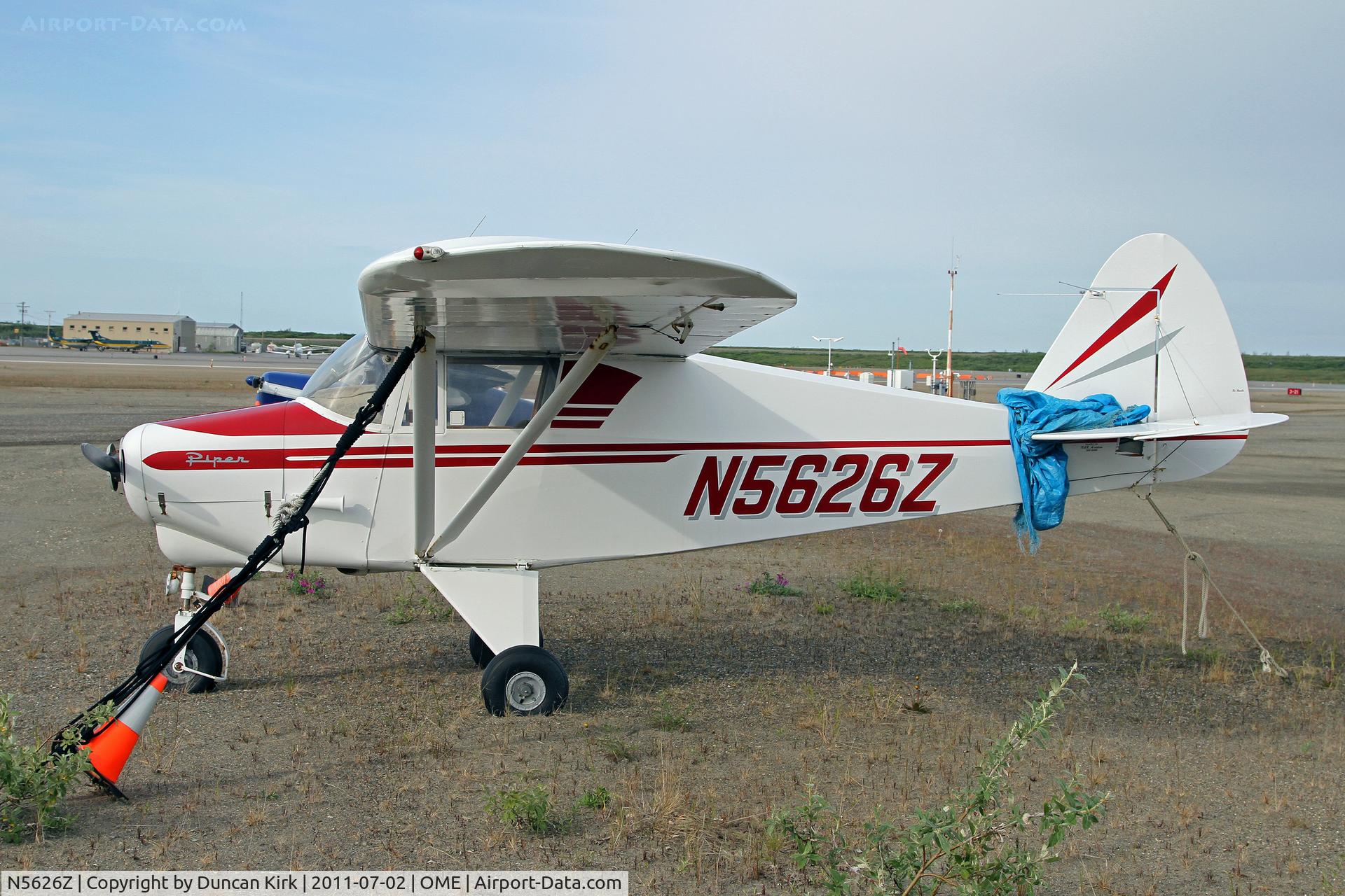 N5626Z, 1962 Piper PA-22-108 Colt C/N 22-9438, Gold is the name of the game in Nome