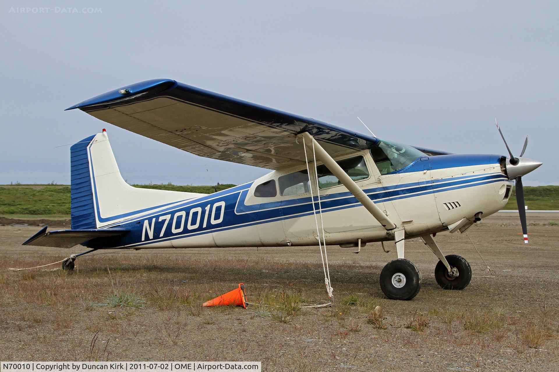 N70010, 1971 Cessna A185E Skywagon 185 C/N 18501890, Looking quite at home in the tundra