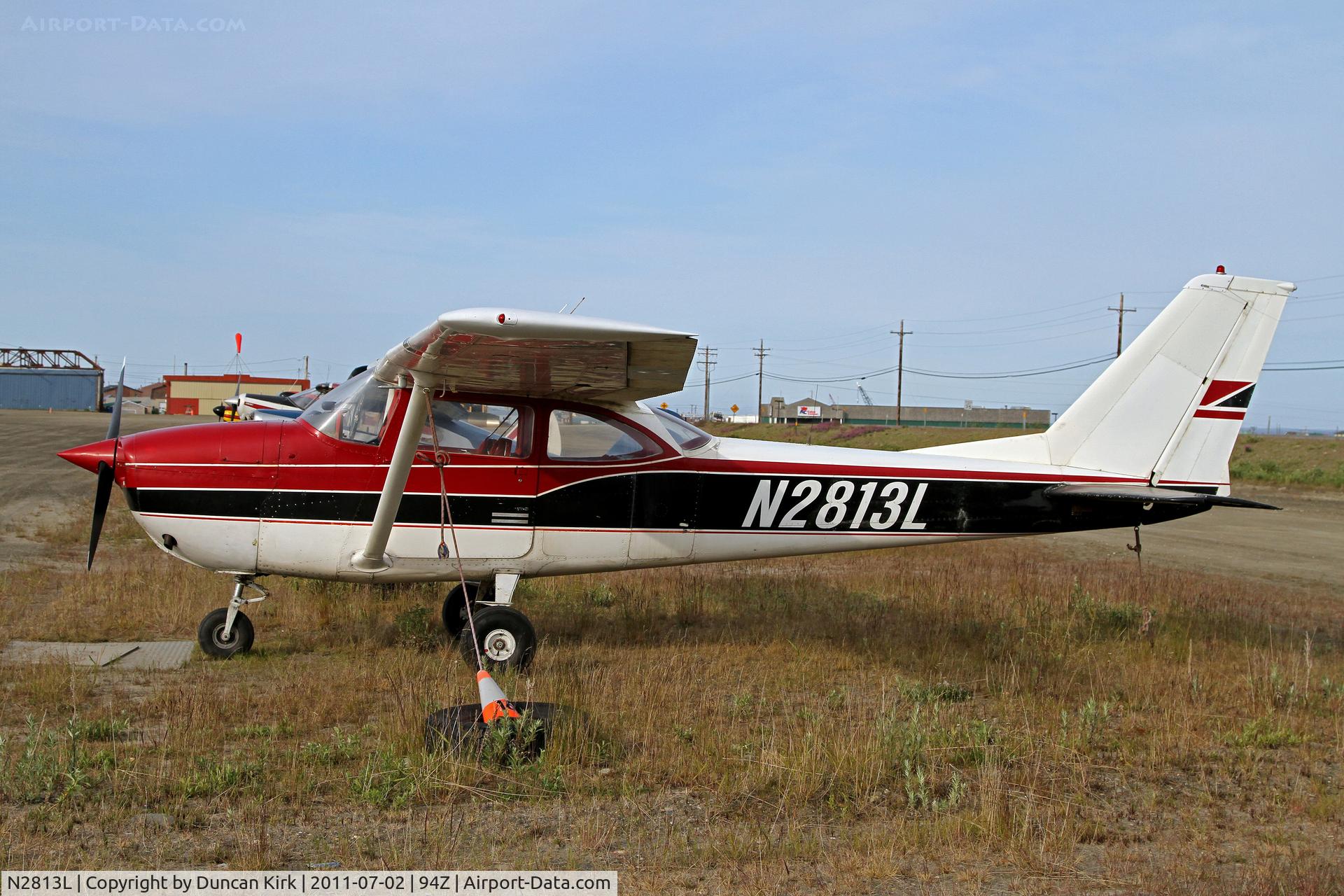 N2813L, 1967 Cessna 172H C/N 17256013, An unusual sight in Alaska
