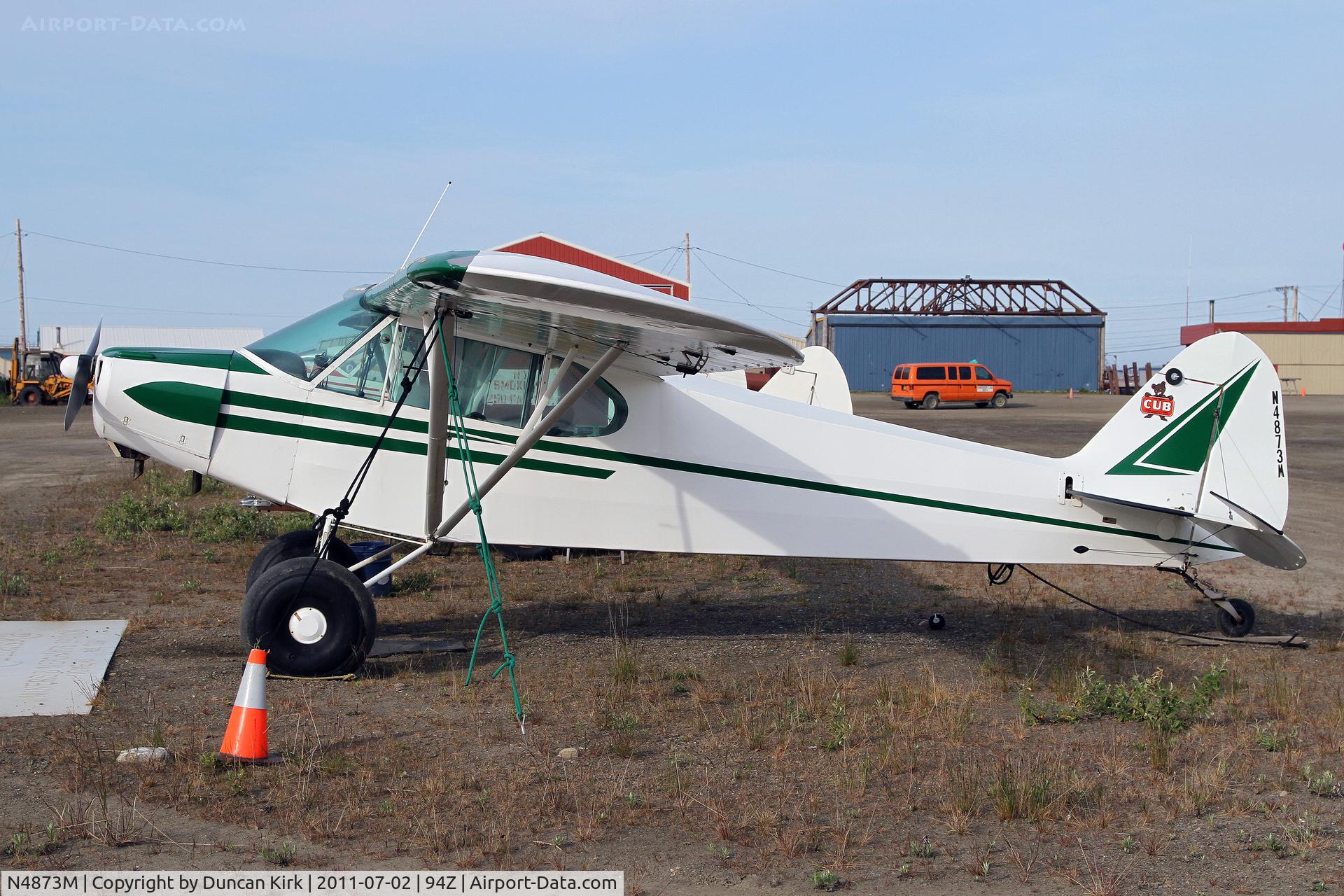 N4873M, 1947 Piper PA-11 Cub Special C/N 11-390, Early Piper