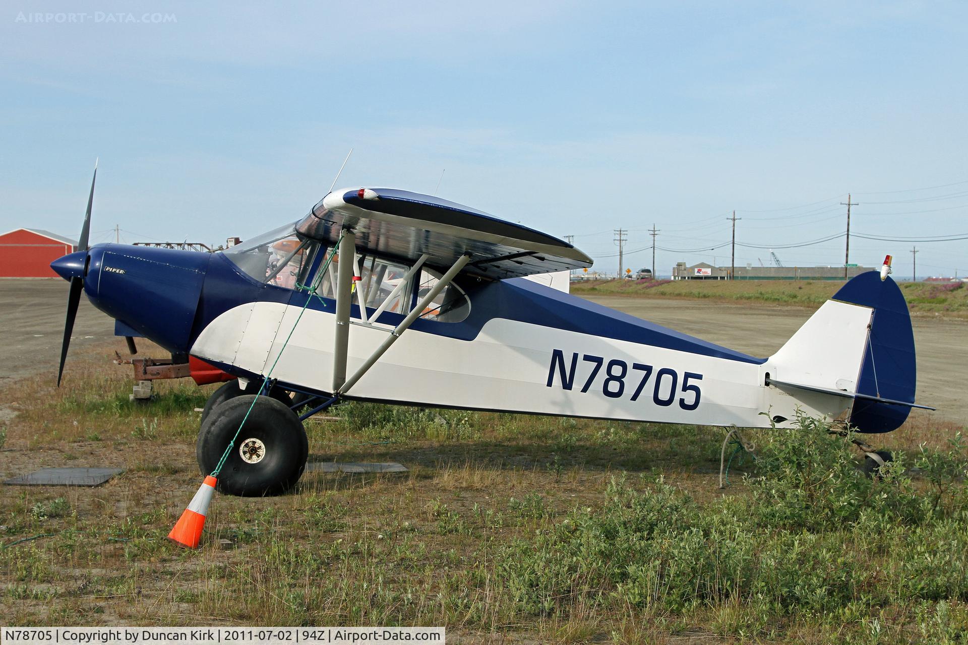 N78705, 1947 Piper PA-12 Super Cruiser C/N 12-3962, Another old Piper