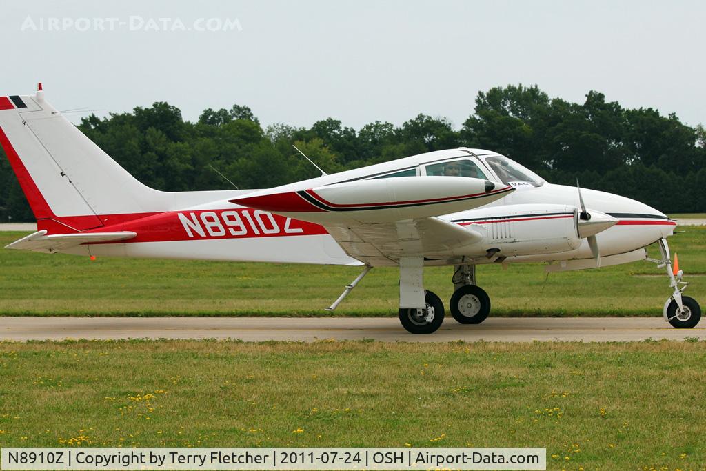 N8910Z, 1961 Cessna 310G C/N 310G0010, 1961 Cessna 310G, c/n: 310G0010 at 2011 Oshkosh