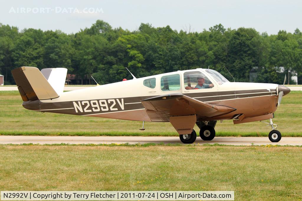 N2992V, 1947 Beech 35 Bonanza C/N D-390, 1947 Beech 35, c/n: D-390 at 2011 Oshkosh