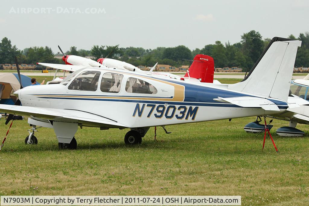 N7903M, 1966 Beech 35-C33A Debonair C/N CE-72, 1966 Beech 35-C33A, c/n: CE-72 at 2011 Oshkosh