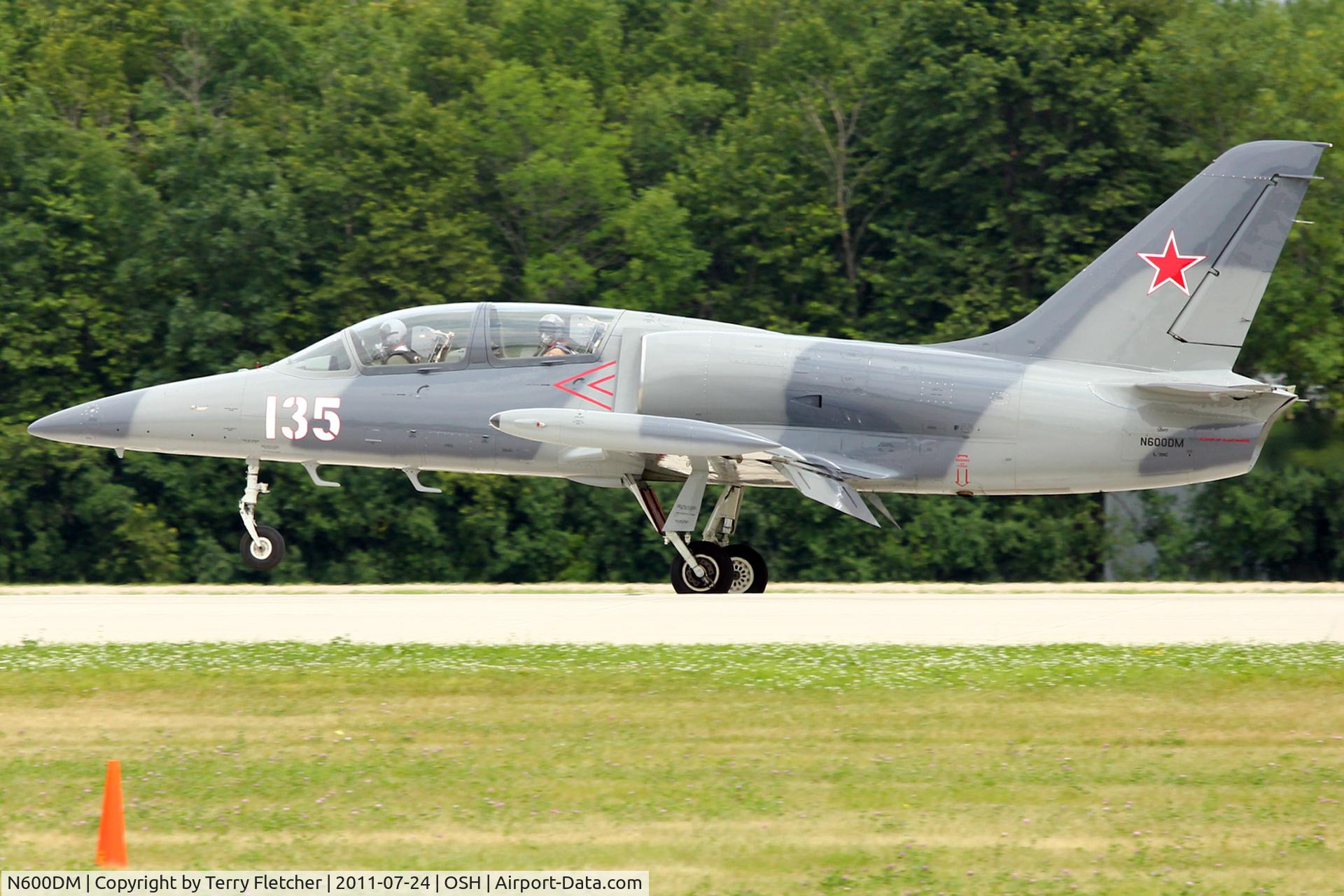N600DM, 1984 Aero L-39 Albatros C/N 432935, 1984 Aero Vodochody L-39, c/n: 432935 at 2011 Oshkosh