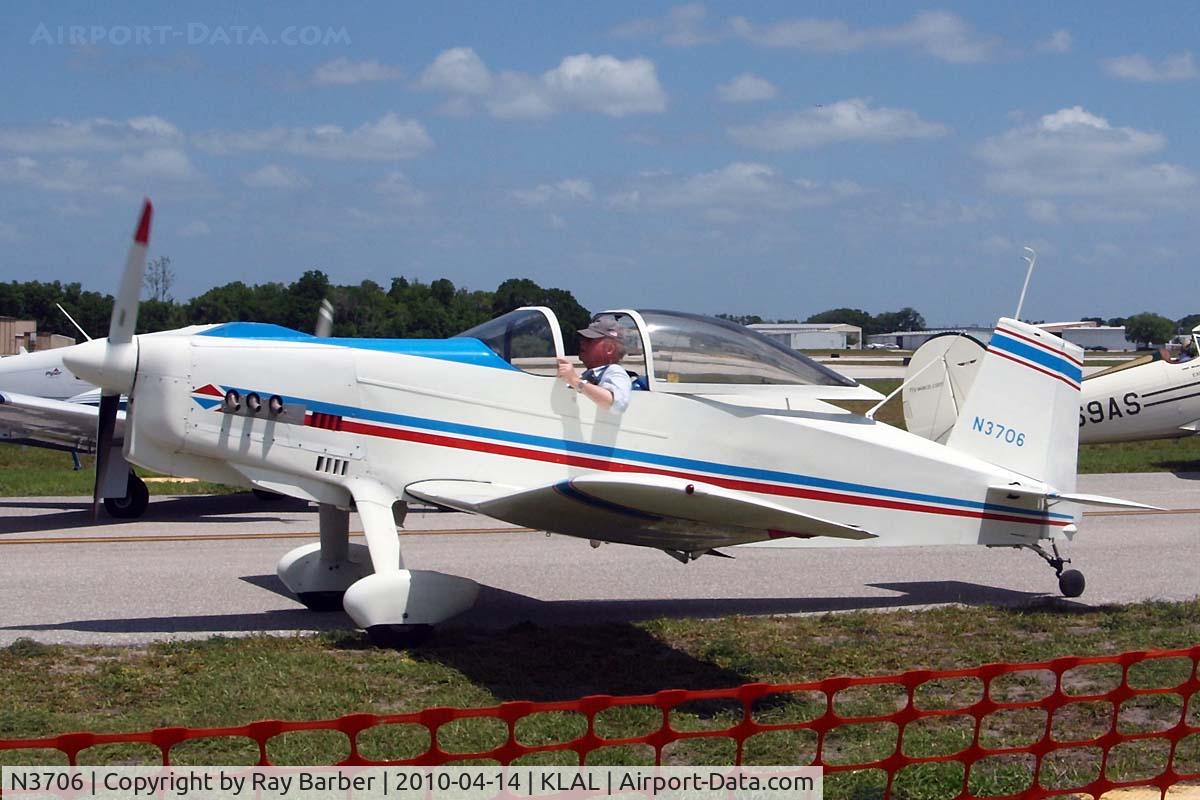 N3706, 1974 Thorp T-18-2 Tiger C/N 405, Thorp T.18 Tiger [405] Lakeland-Linder~N 14/04/2010.
