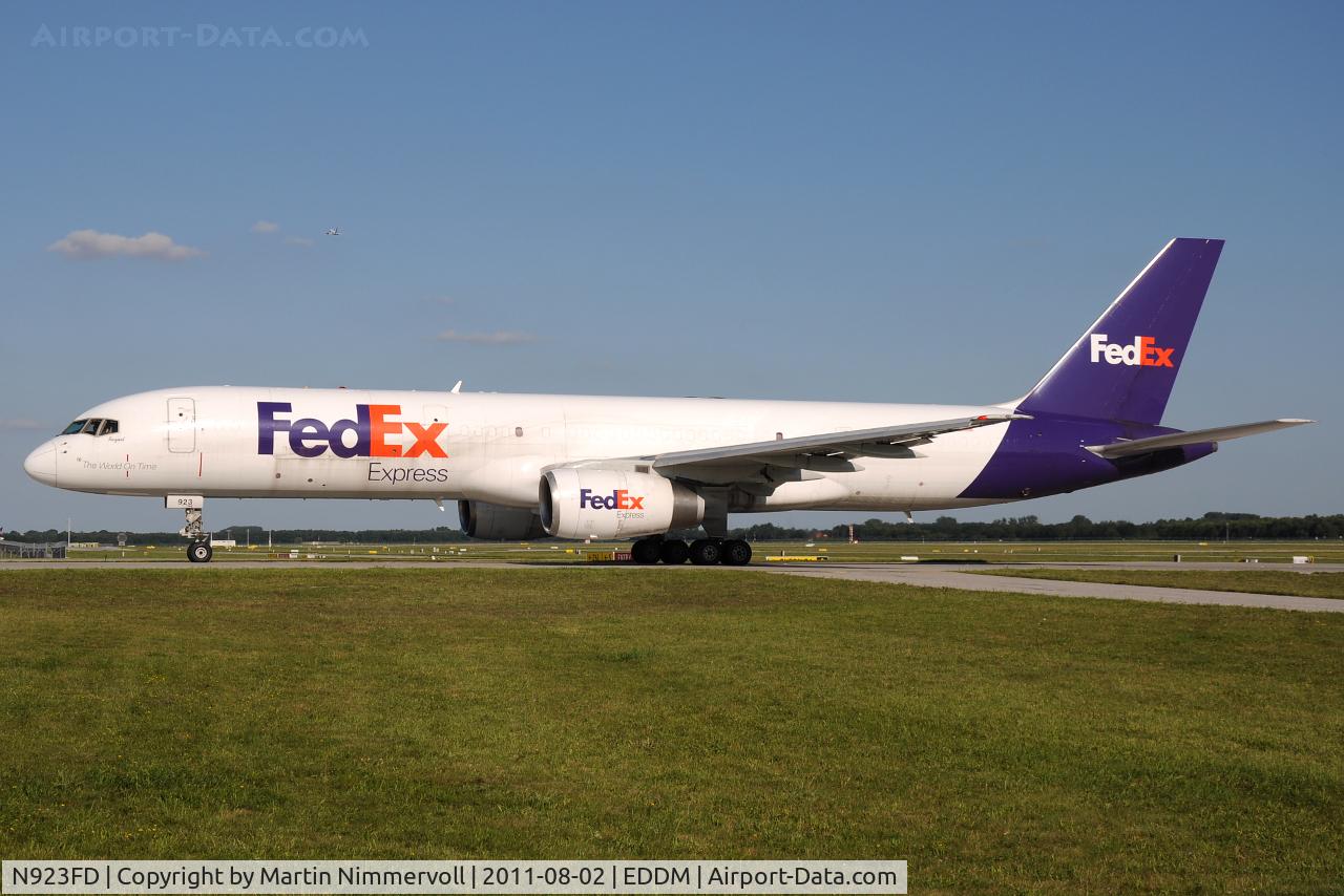 N923FD, 1992 Boeing 757-204 C/N 26266, FedEx