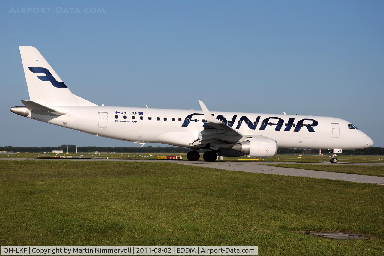 OH-LKF, 2007 Embraer 190LR (ERJ-190-100LR) C/N 19000066, Finnair
