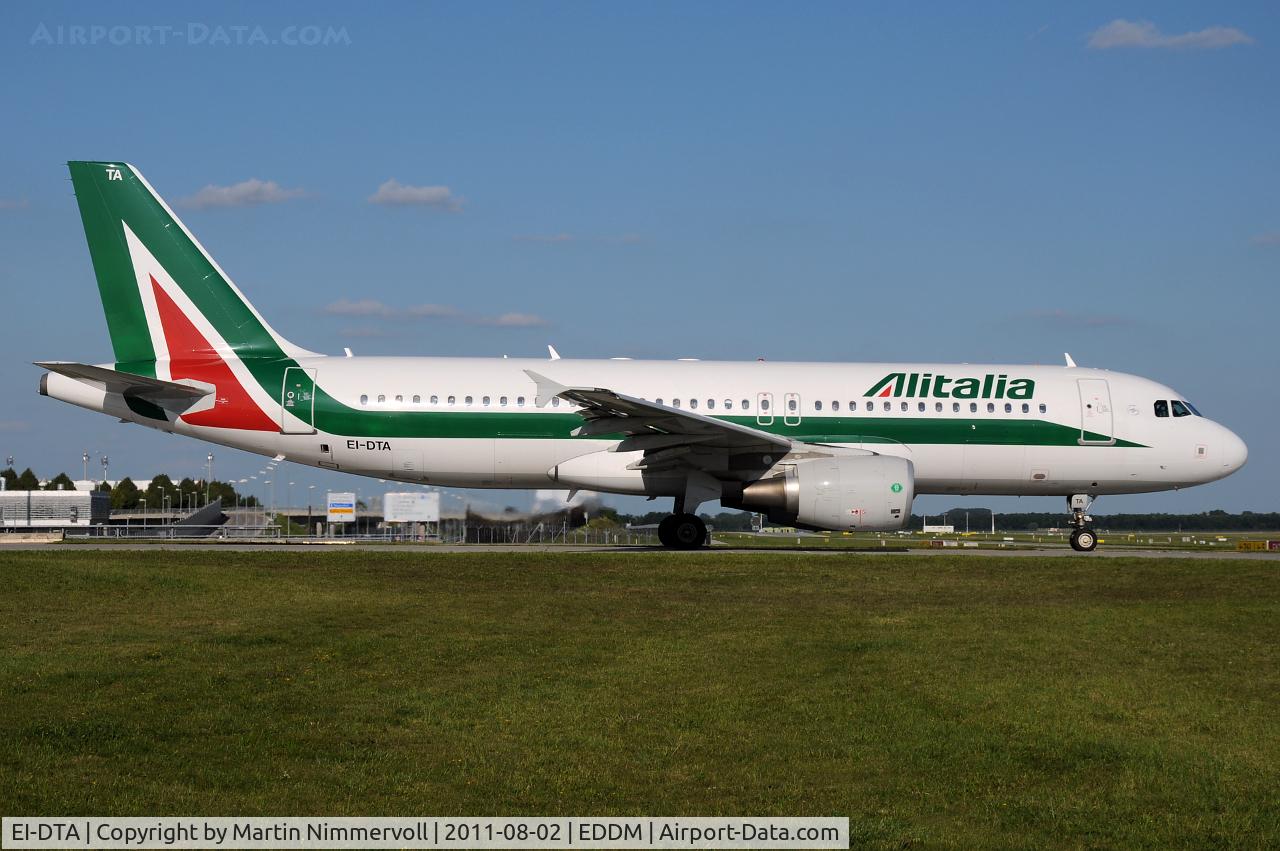 EI-DTA, 2008 Airbus A320-216 C/N 3732, Alitalia
