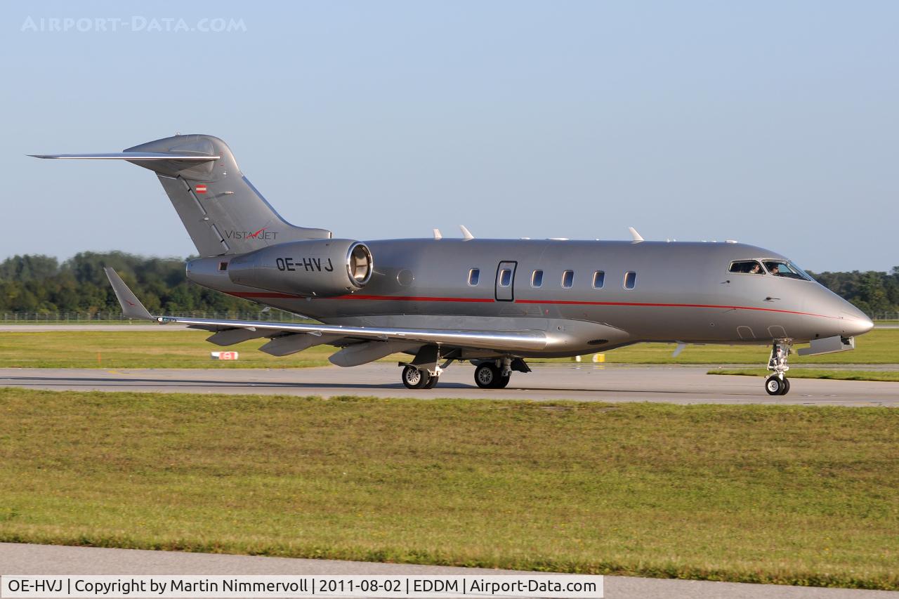 OE-HVJ, 2008 Bombardier Challenger 300 (BD-100-1A10) C/N 20200, VistaJet