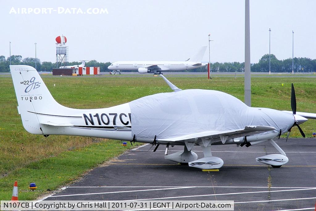 N107CB, 2008 Cirrus SR22 G3 GTS Turbo C/N 3244, Newcastle resident