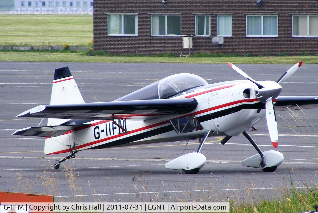 G-IIFM, 1994 Zivko Edge 360 C/N 1, before its display at the Sunderland Airshow
