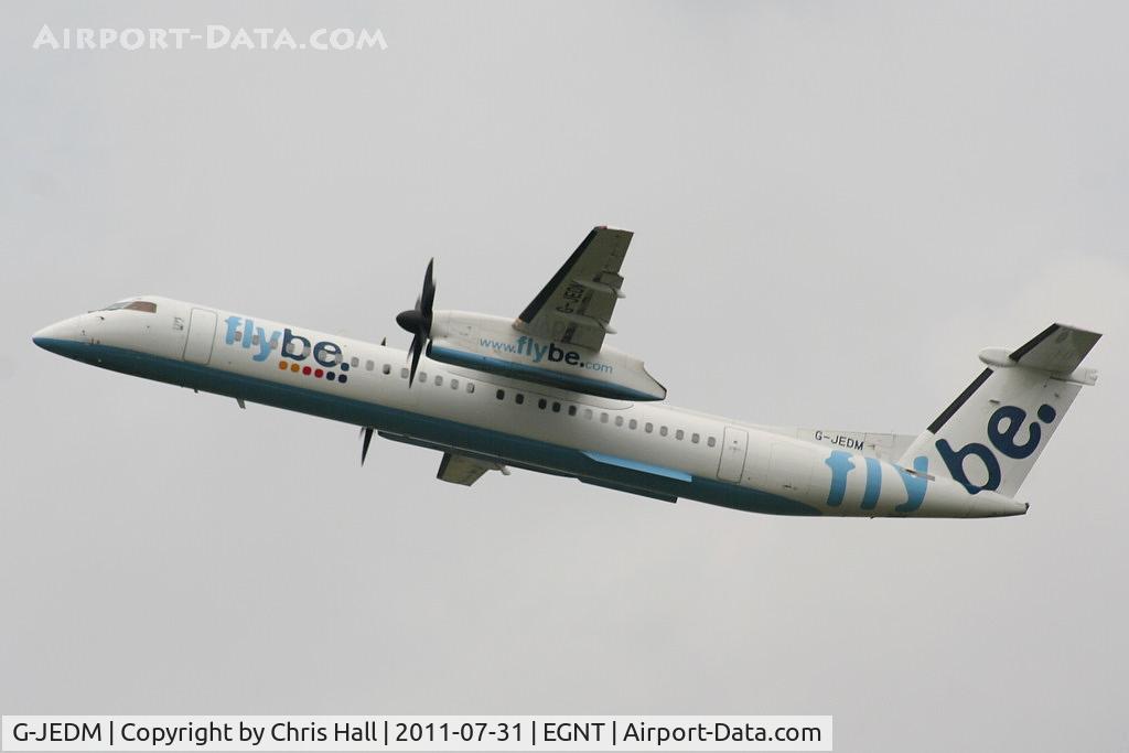 G-JEDM, 2003 De Havilland Canada DHC-8-402Q Dash 8 C/N 4077, flybe