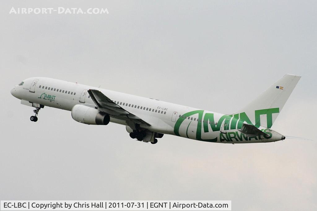 EC-LBC, 1996 Boeing 757-28A C/N 26276, Mint Airways