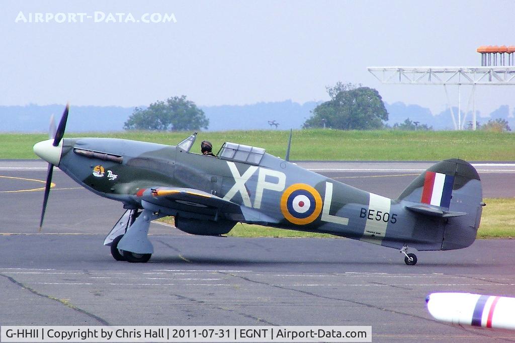 G-HHII, 1940 Hawker (CCF) Hurricane Mk2B C/N CCF/R20023, Hangar 11 Collection