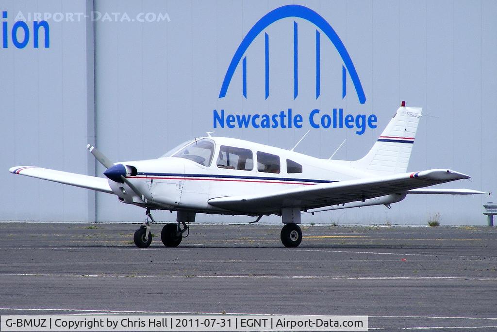 G-BMUZ, 1981 Piper PA-28-161 Cherokee Warrior II C/N 28-8016329, Northumbria Flying School Ltd