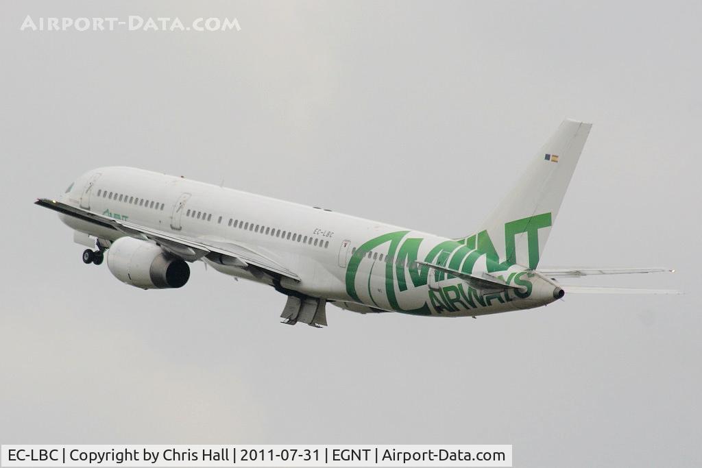 EC-LBC, 1996 Boeing 757-28A C/N 26276, Mint Airways
