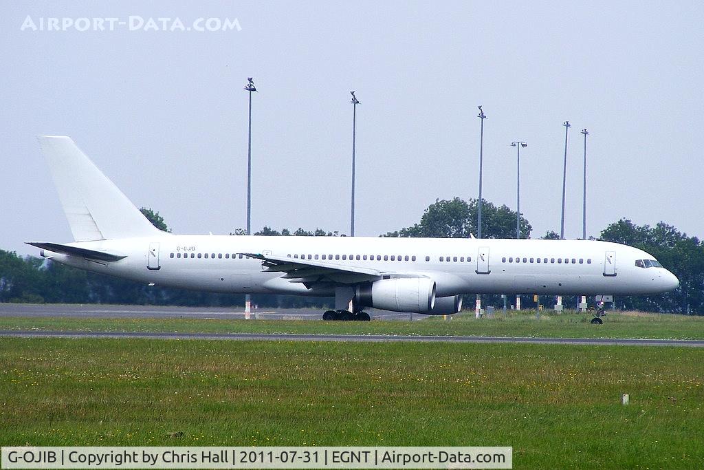 G-OJIB, 1989 Boeing 757-23A (SF) C/N 24292, Astraeus B757 operating for Thomas Cook.