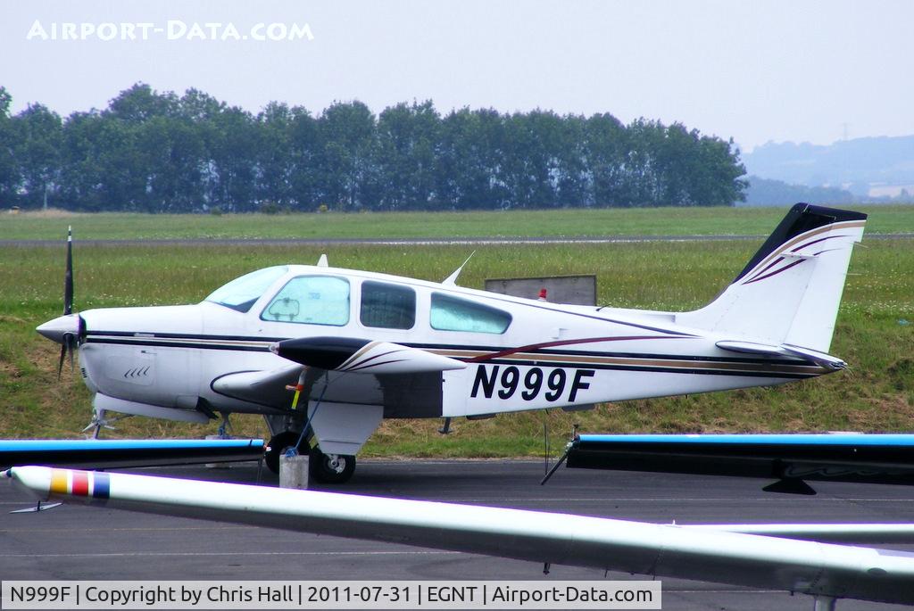 N999F, 1988 Beech F33A Bonanza C/N CE-1282, N T N Fox Systems Inc