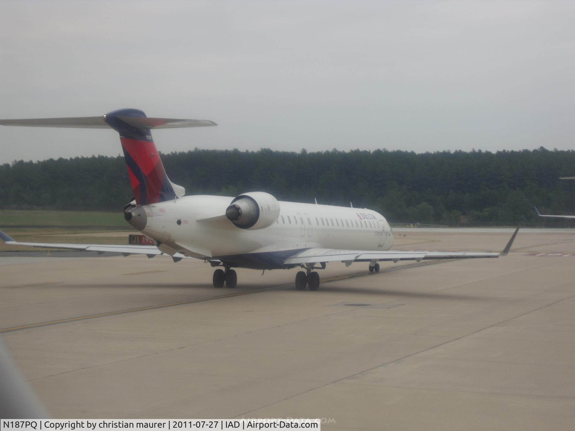 N187PQ, 2008 Bombardier CRJ-900ER (CL-600-2D24) C/N 15187, crj-900