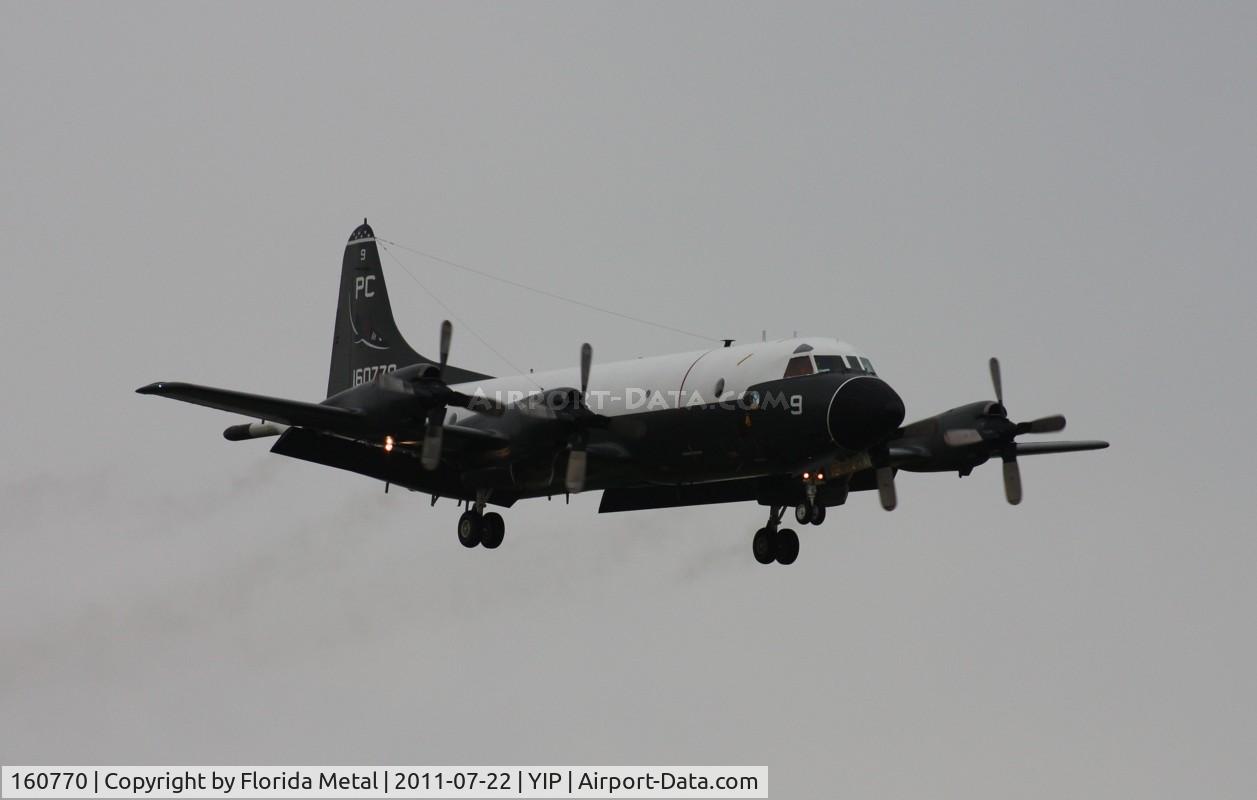160770, Lockheed P-3C-185-LO Orion C/N 285A-5679, Retro colors P-3C