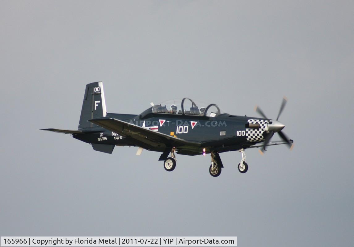 165966, Raytheon T-6A Texan II C/N PT-109, Texan II retro colors