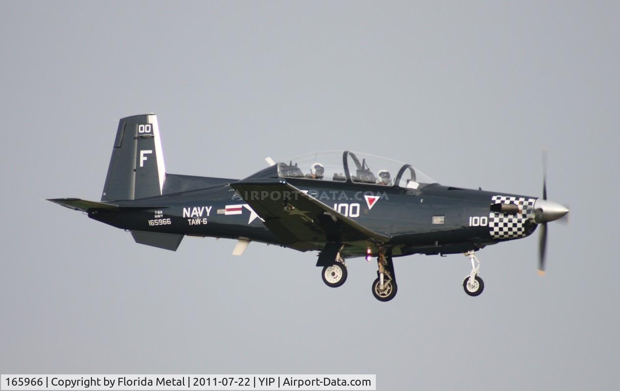 165966, Raytheon T-6A Texan II C/N PT-109, Texan II retro colors