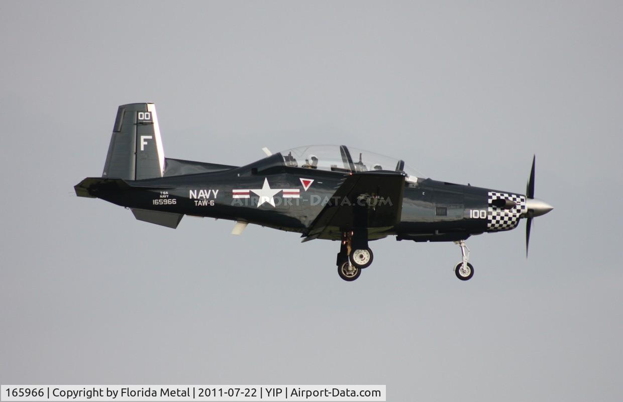 165966, Raytheon T-6A Texan II C/N PT-109, Texan II retro colors