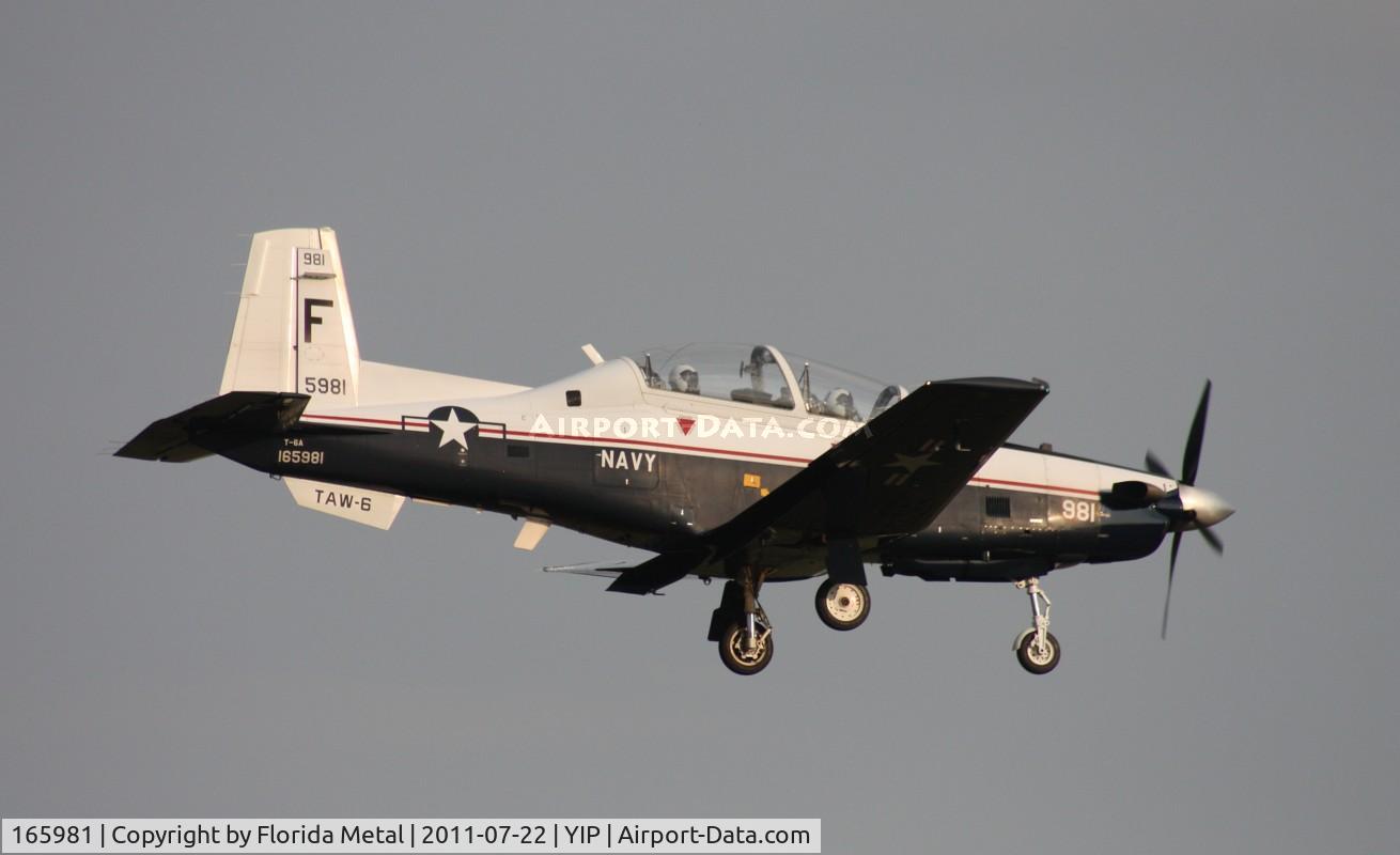165981, Raytheon T-6A Texan II C/N PT-142, Texan II